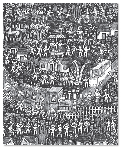 Migrant (Mateo) illustration by Javier Martínez Pedro.