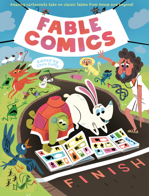 Exclusive Cover Reveal: Fable Comics Edited by Chris Duffy