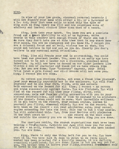 FBI letter to Martin Luther King, Jr. 