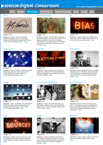Newseum Education’s Digital Classroom
