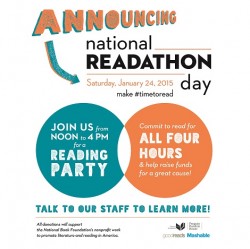 #timetoread for National Readathon Day