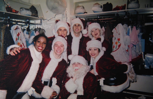 Tiim Federle as a Santa. 