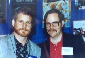 Author Robert San Souci (l.) with brother Dan San Souci