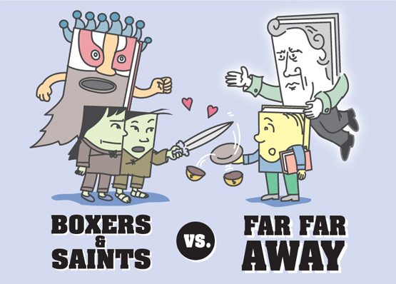 Round 3, Match 1: Boxers and Saints vs Far Far Away