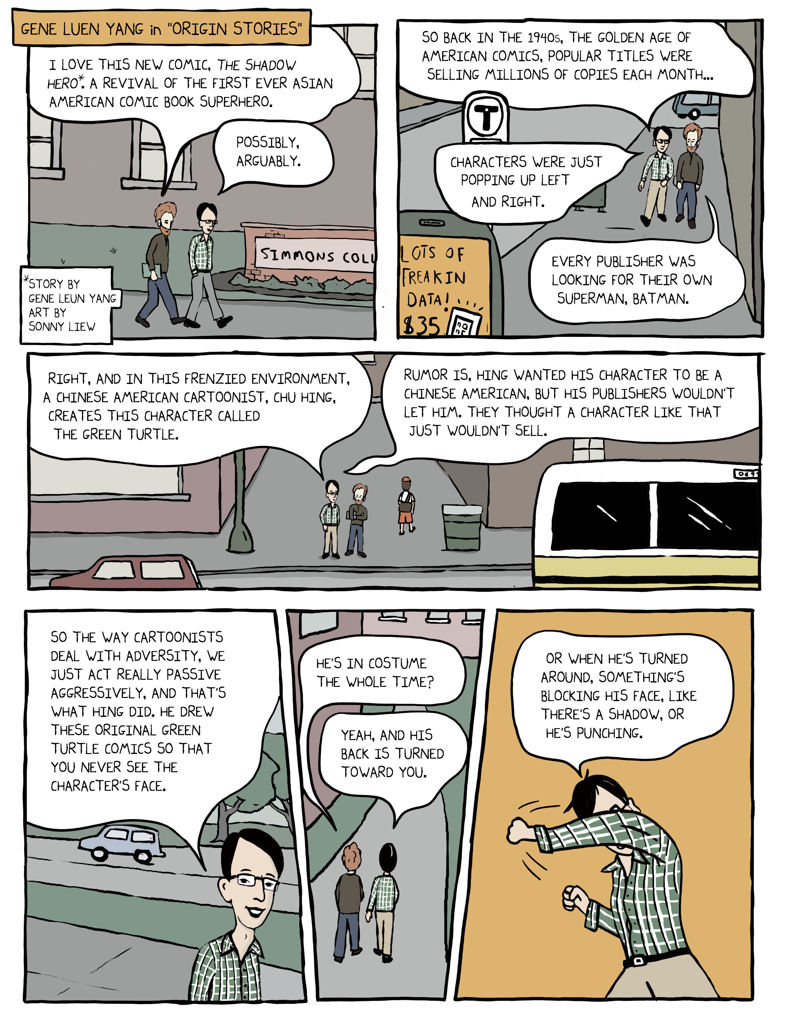 Walking and Talking with . . . Gene Luen Yang!