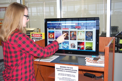 OH School Librarian Gets E-Kiosk to Access Public Library's Digital Collection
