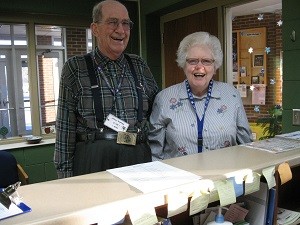 Long time Reading Friends Marv and Bev Casperson.