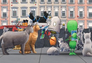 Screen from David Weisner's 'Spot' (HMH)