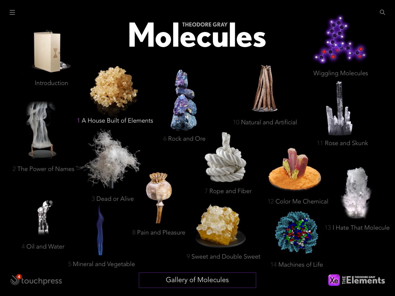Theodore Gray's 'Molecules' | Touch and Go
