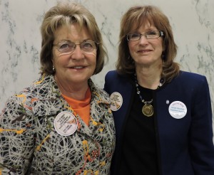 Hall visit with my own Senaor, Betty Little