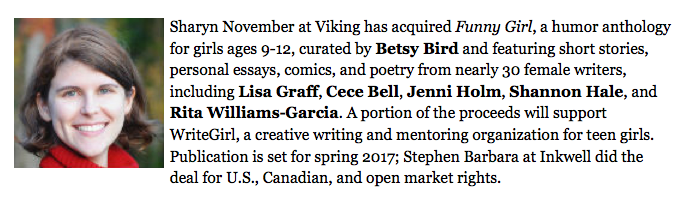 “Smart girls are funny girls”. Announcing FUNNY GIRL at long last
