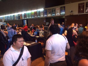 Packed hallways at NYCDOE School Technology Summit.