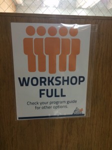 Workshops were at capacity during the NYCDOE School Technology Summit.