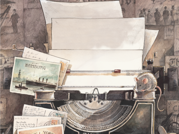 Interior screen from Lindbergh, the Tale of a Flying Mouse (Verlag Friedrich Oetinger GmbH) ©Kuhlmann