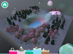 Interior screen Toca Nature (Toca Boca A B) © Löfgren & Svenningsson