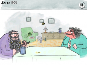 Interior screen from Roald Dahl's Twit or Miss