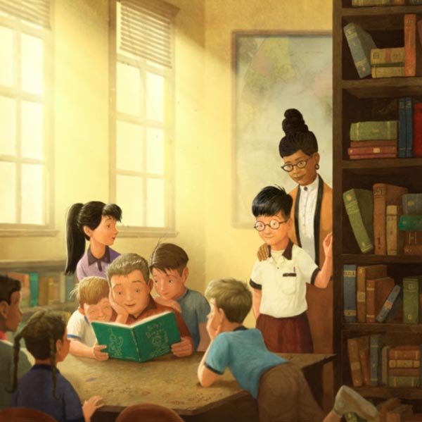 Screen from William Joyce's Billy's Booger (Moonbot Studios) Joyce