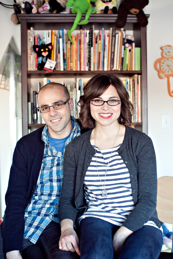 Philip and Erin Stead. Photo credit: Nicole Haley