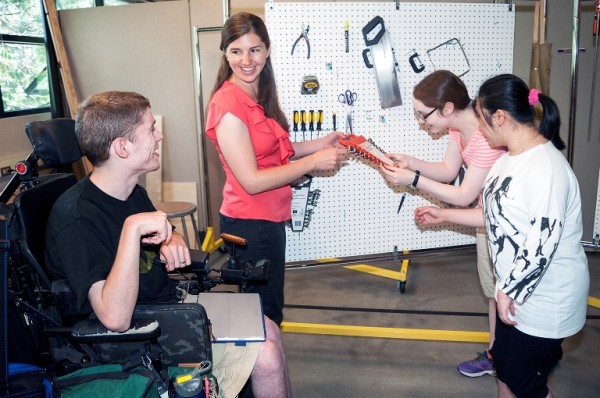 UW DO-IT Program CoMotion Makers Space on 7/22/15 (C) 2015 Karen Orders Photography