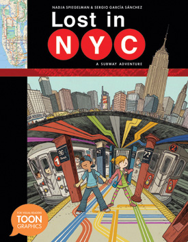 Best Books 2015: Lost in NYC: A Subway Adventure/Perdidos en NYC: una aventura en el metro | Middle Grade