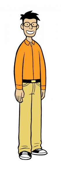 A self portrait by Gene Yang