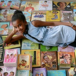 Full Steam Ahead for Sixth Grader Gathering Books with Black Girl Protagonists