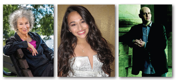 ALA 2016 headliners Margaret Atwood, Jazz Jennings, and Brad Meltzer Photos courtesy of the American Library Association