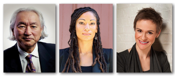 Michio Kaku, Ruha Benjamin, and Michelle Cordy
