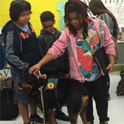 Therapy Dogs Work Wonders for Struggling Readers