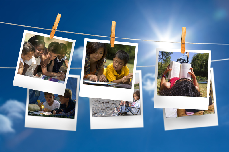 Summer-reading-HangingPoloroids-r