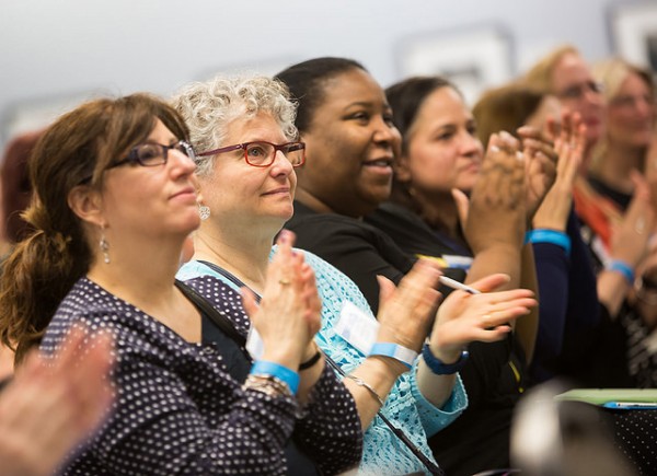 Approximately 280 librarians attended SLJ's eighth annual Day of Dialog on May 11, 2016, held for the first time in Chicago.