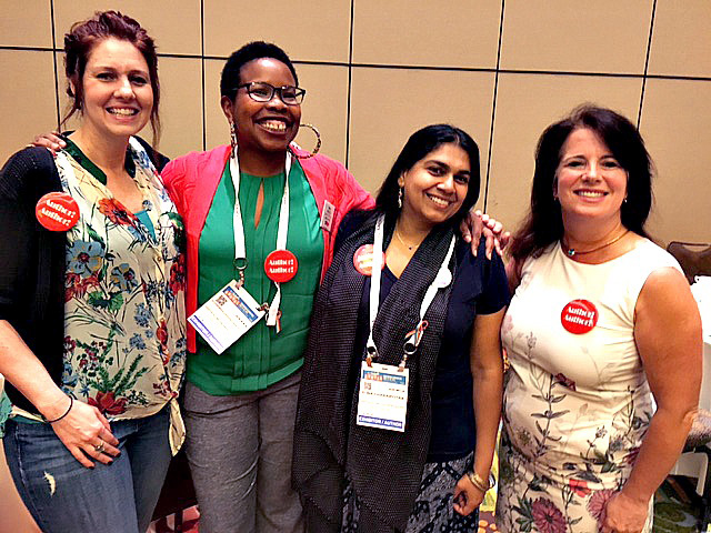 ALA_2016_Laura Ruby, Olugbemisola Rhuday-Perkovich, Sona Charaipotra and Alex Finn