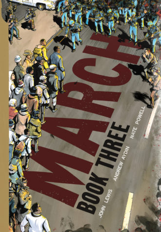 March: Book Three by John Lewis & Andrew Aydin | SLJ Review