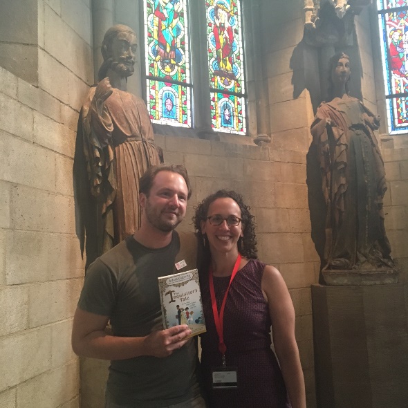 Adam Gidwitz and Lauren Mancia