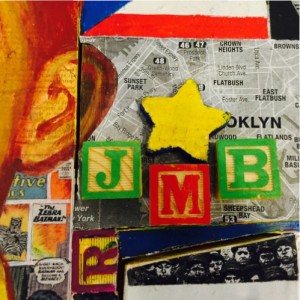 Close-up look at art created by Javaka Steptoe for Radient Child
