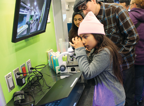 Maker[Space]Ship An interior view Photo courtesy of San Jose Public Library