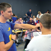 Hello, Space Station! Teens Chat with an Astronaut via Ham Radio