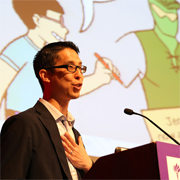 Gene Luen Yang, Ambassador and Nerd, Inspires | SLJ Day of Dialog 2017