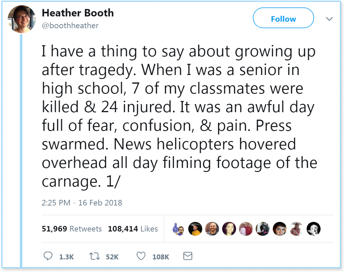 SLJ Blogger's Personal Call for Action after Parkland Shooting