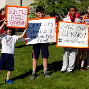 A Fifth Grader's Mission To Save His School's Librarian