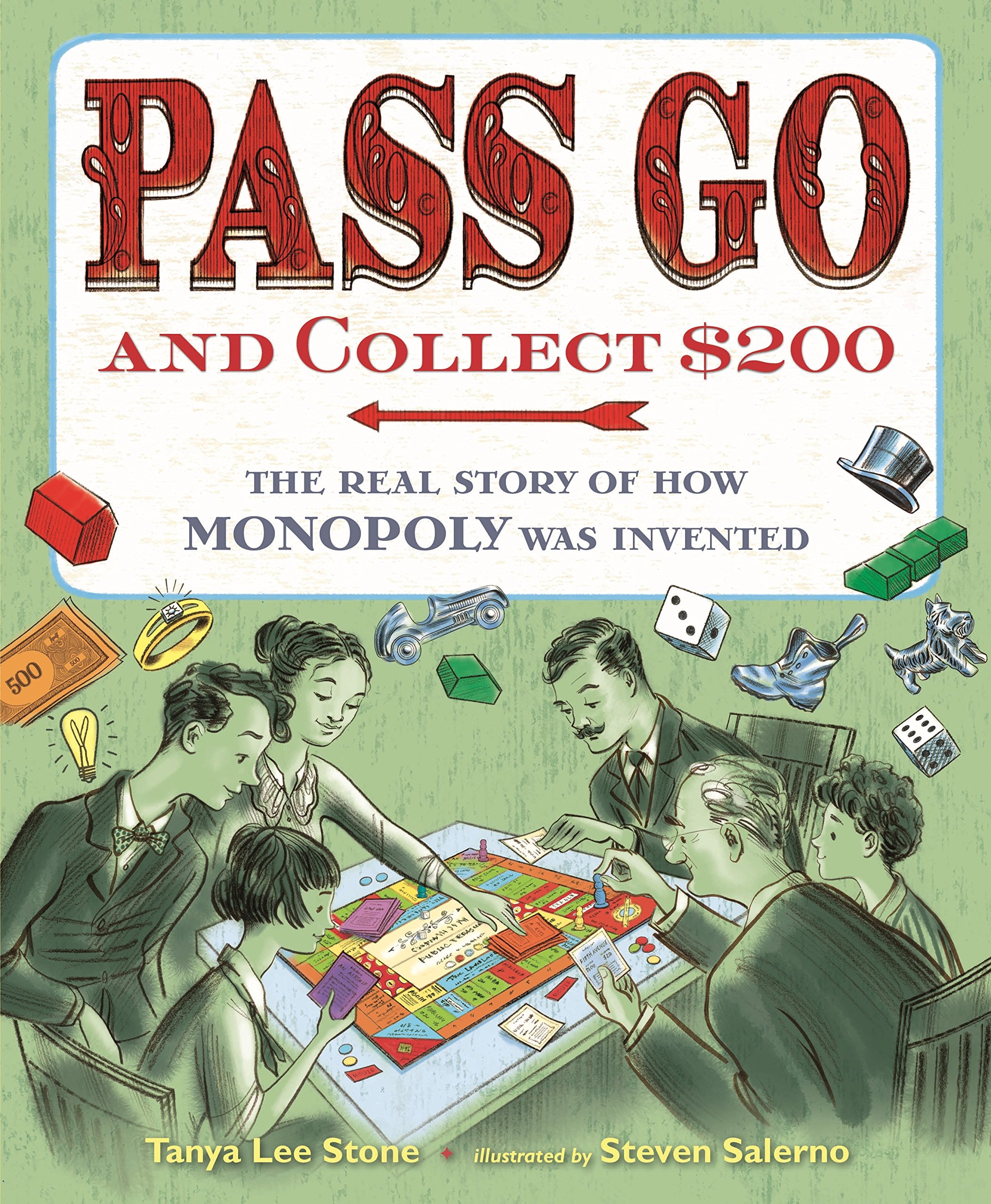 Pass Go and Collect $200 by Tanya Lee Stone | SLJ Review