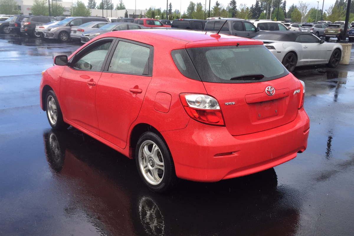 Toyota matrix разгон