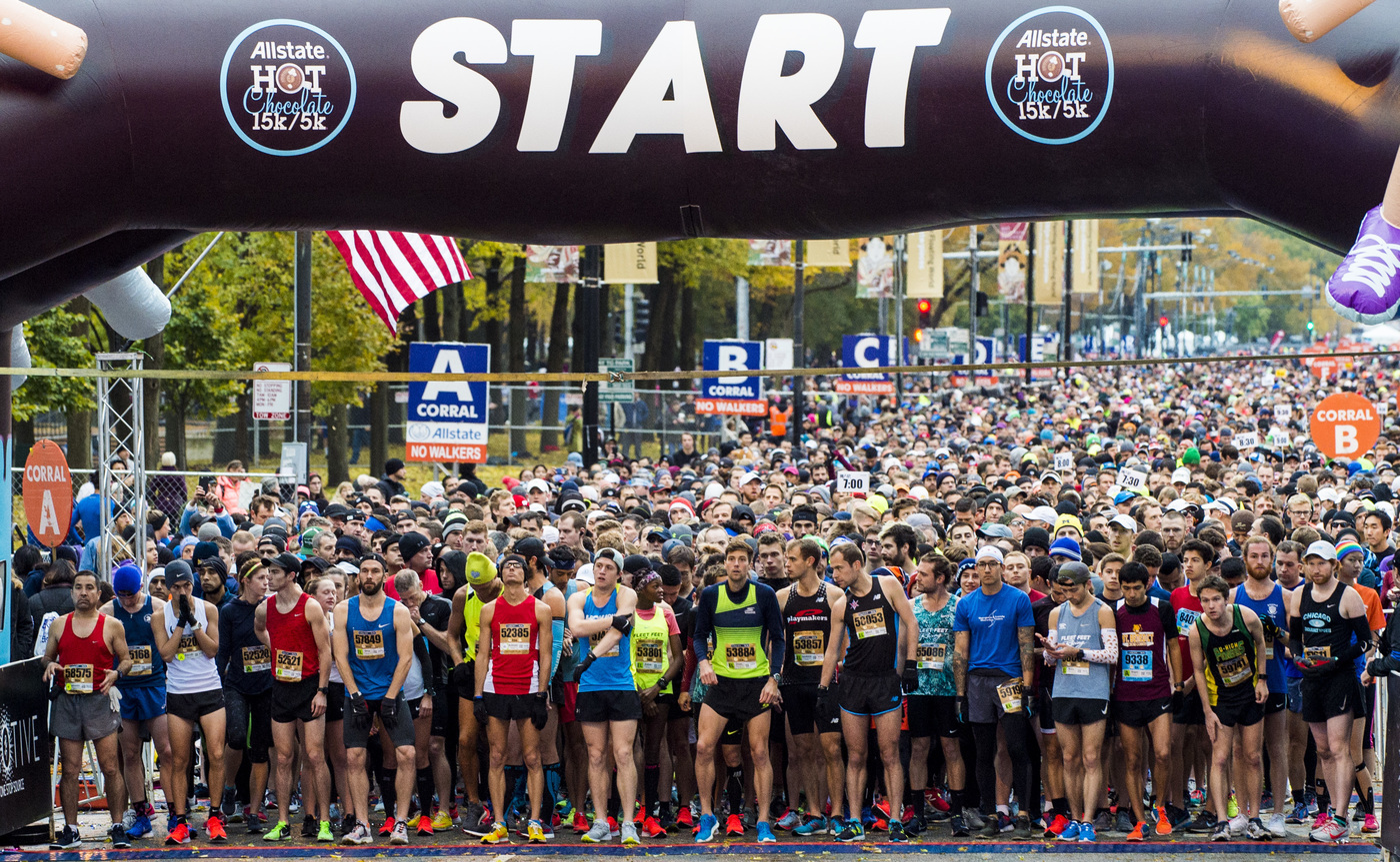 2019 BibRave 100 Allstate Hot Chocolate Chicago 5K