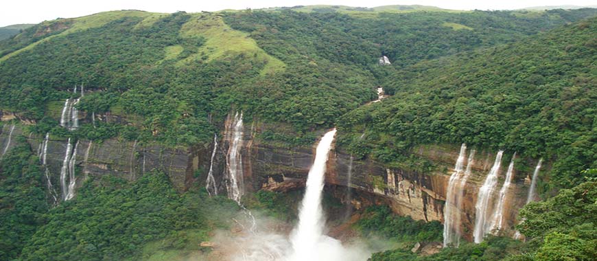 <p><b>Holiday Description</b><br> 8Nights/9days Meghalaya. The tour package will cover Shillong-4N, Cherrapunjee, Mawsynram/Maolinlong and Guwahati-2N. Visit Meghalaya 8Nights/9days includes food. This visit including Sightseeing, hotel in all place...