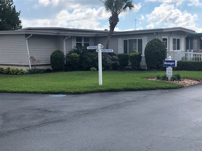 Harbor Oaks, come relax in our lovely,over 55 park