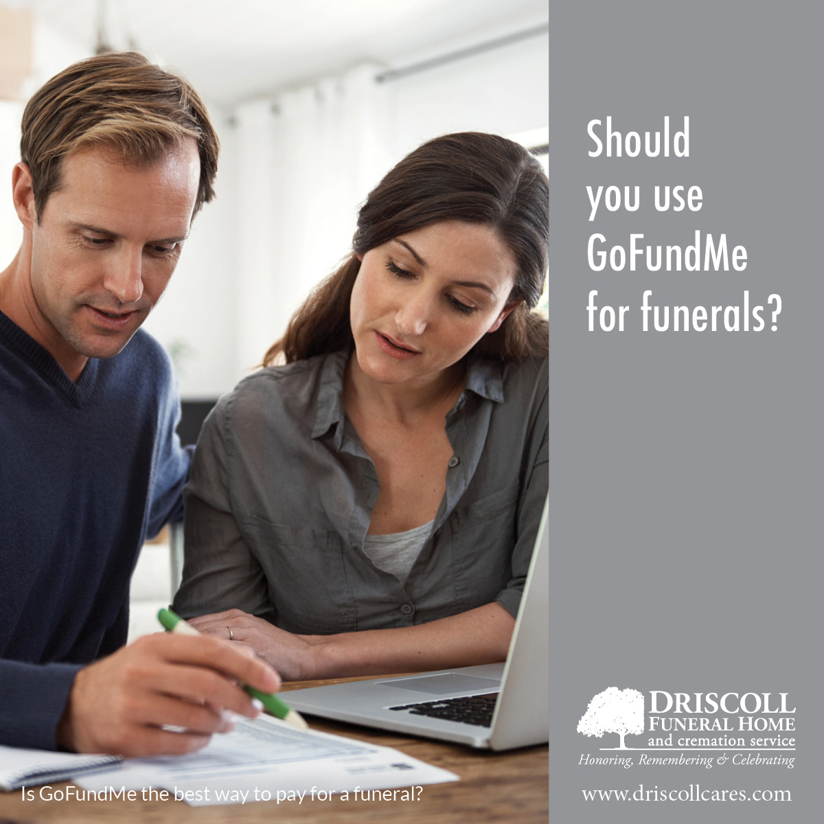 Is Go Fund Me the Best Way to Pay for a Funeral?