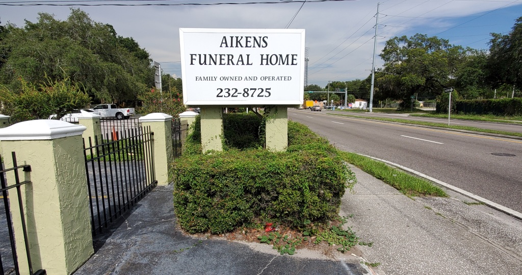 Location Aikens Funeral Home Tampa FL funeral home and cremation