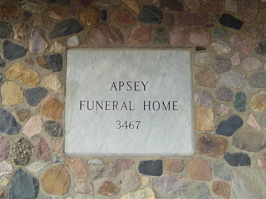 Location Apsey Funeral Home Deckerville MI funeral home and cremation