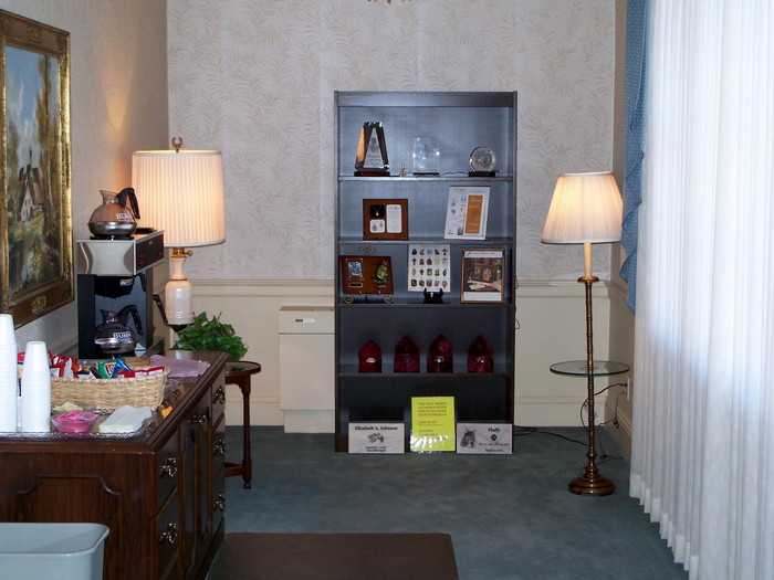 Refreshments and Keepsake Items