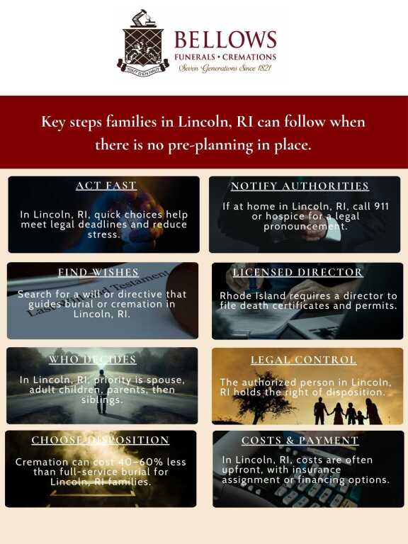 City Page Bellows Funeral Chapel funeral home in Lincoln RI infographic